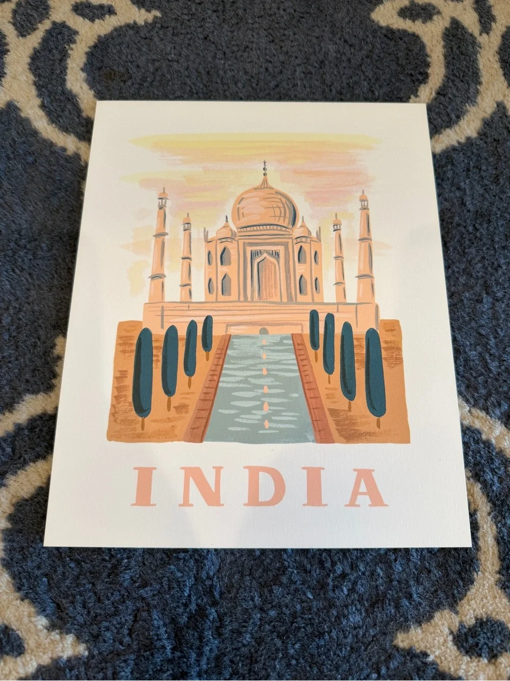 Rifle Paper Co. India Art Print